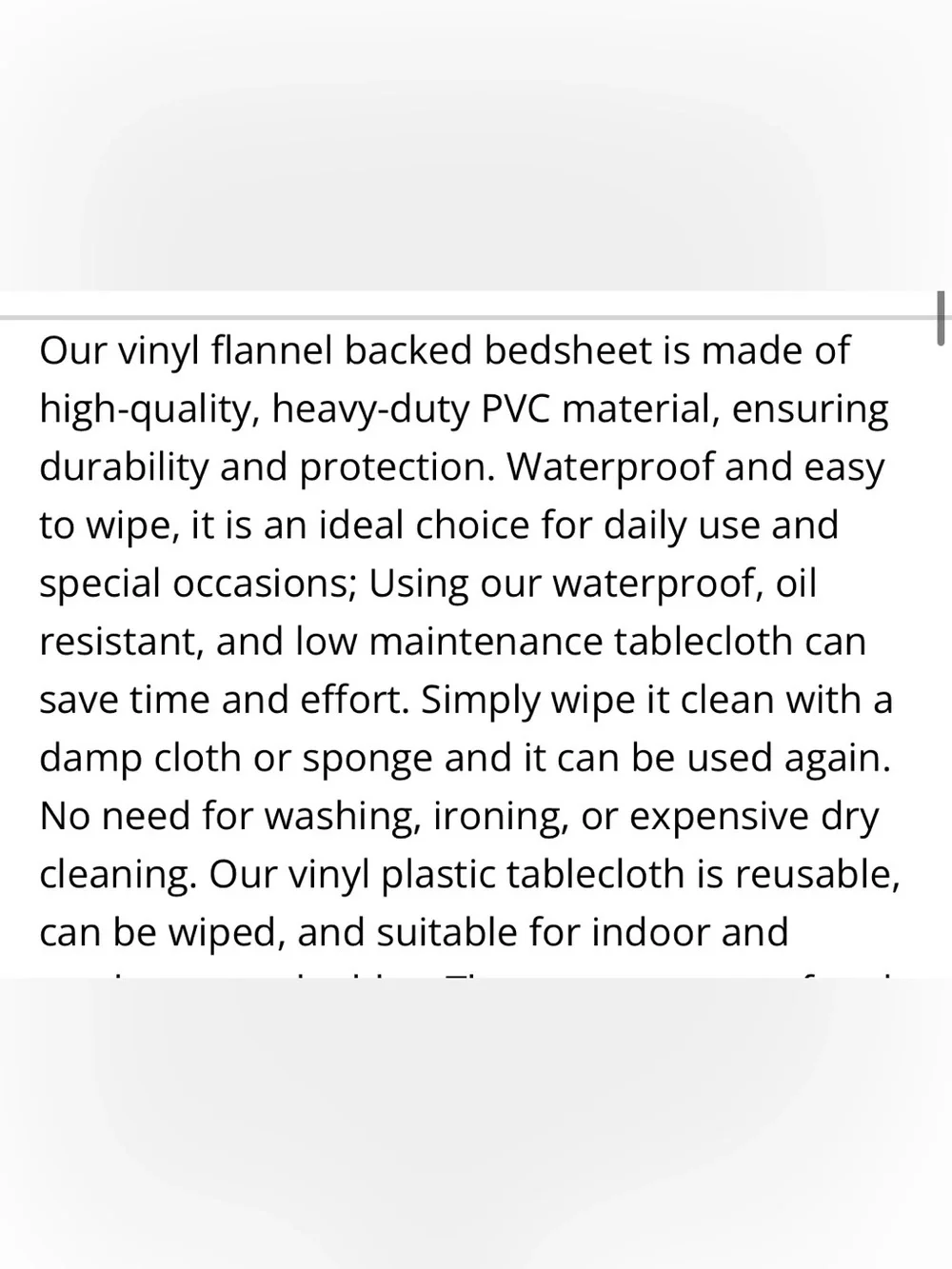 Waterproof Vinyl Tablecloth 36” ROUND - Orange Twill Weave